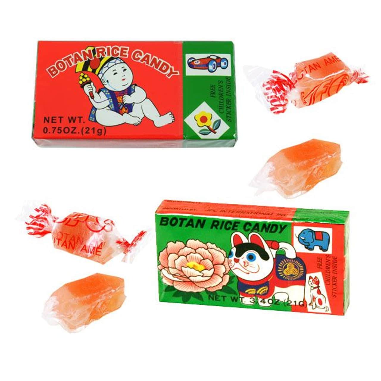 Japanese candy & box