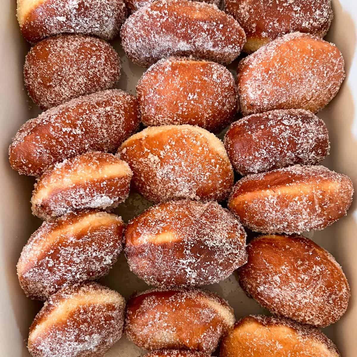 Sugar coated pastry
