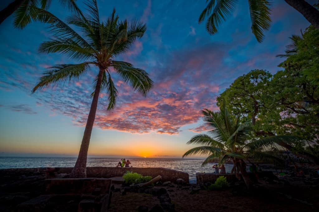 Sunset at Magic Sands Beach 1419782714 hateii hawiia hawaii. hawaiii hawiaii hwaii hawaai hawall hawii hawwai hawwaii hawwii hiwaii haiwaii hawia hawwi